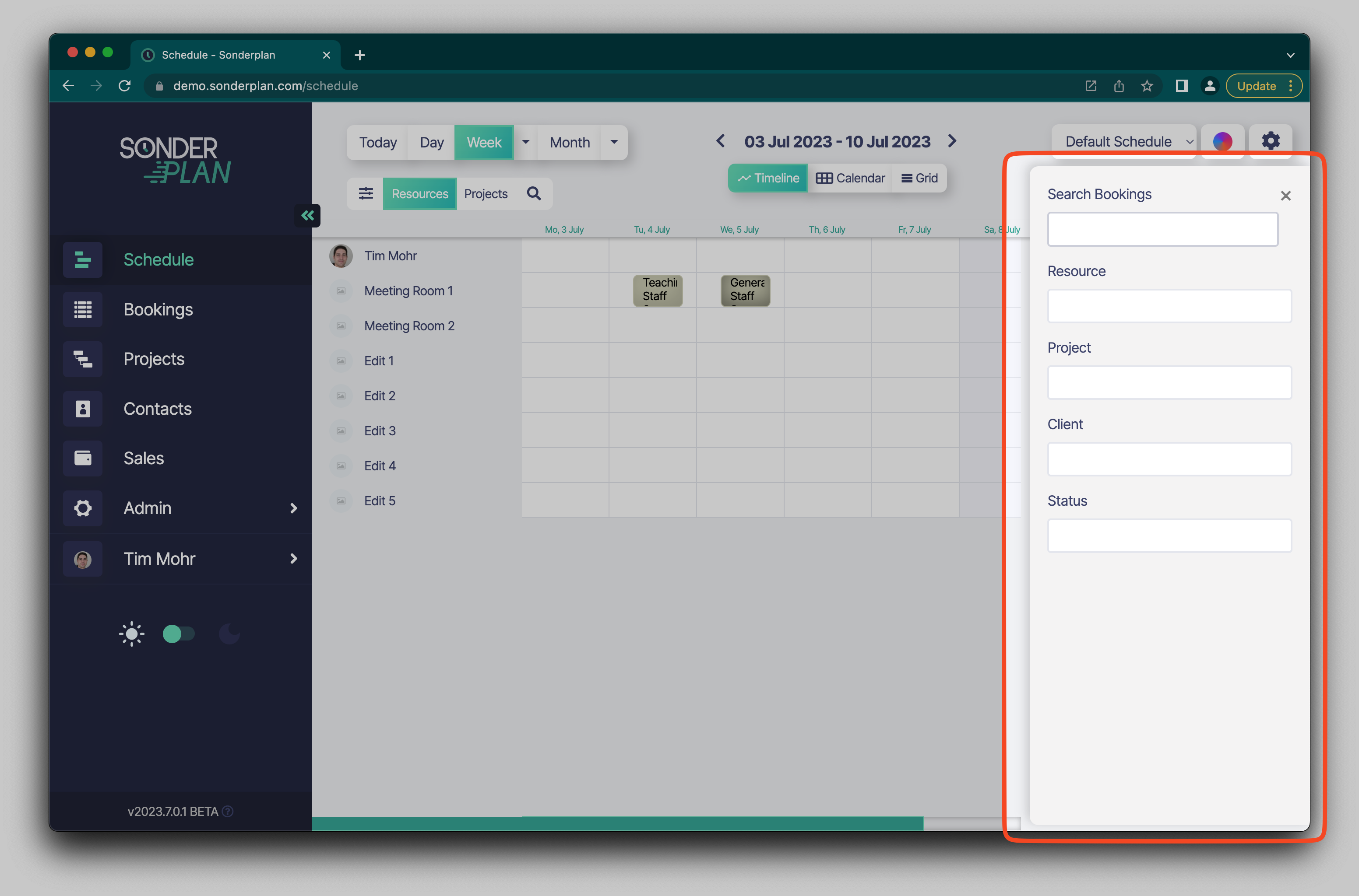 Date Range Filter Tableau Slider